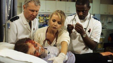 A scene from Casualty