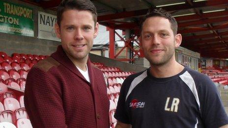 James Beattie and Leam Richardson