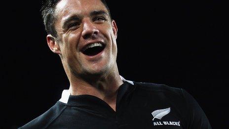 All Blacks fly-half Dan Carter