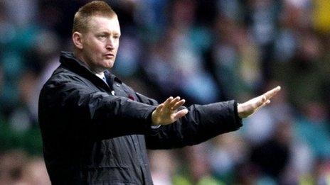 St Johnstone manager Steve Lomas