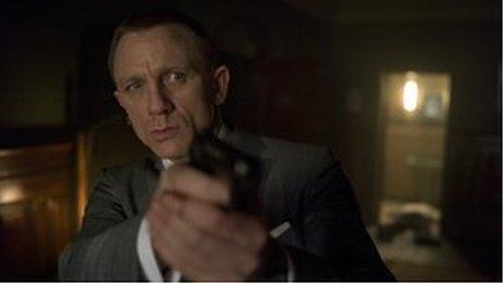 Daniel Craig as James Bond in Skyfall