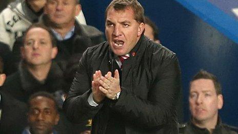 Liverpool manager Brendan Rodgers