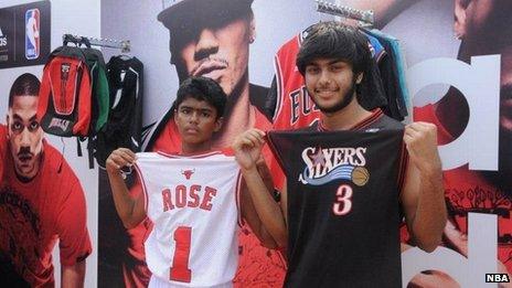 Indian NBA fans