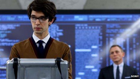 Ben Whishaw, as Q in James Bond film Skyfall