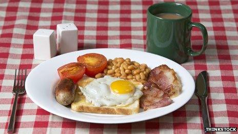 Fry-up breakfast