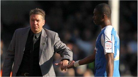 Darren Ferguson and Gabby Zakuani