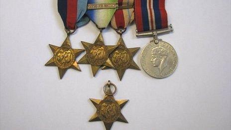 Medals found in Bolton