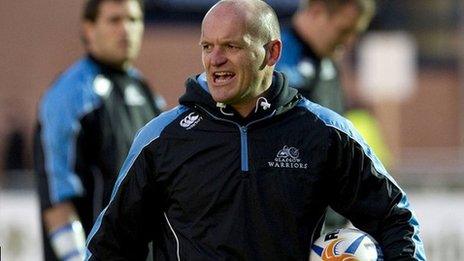 Glasgow head coach Gregor Townsend