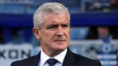 QPR manager Mark Hughes