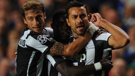 Claudio Marchisio (left) and Fabio Quagliarella