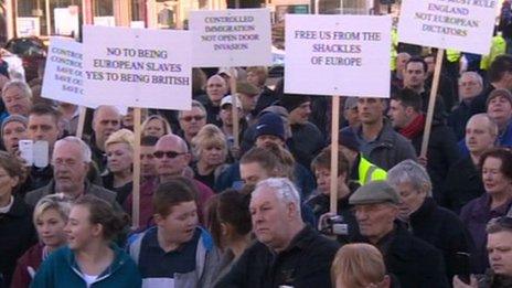 Boston protest