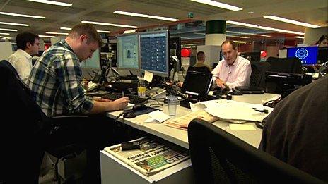 Rory at his desk