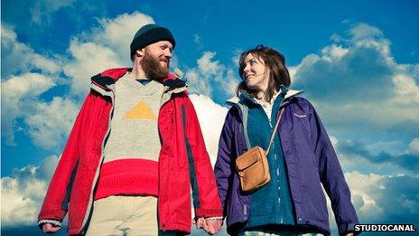 Chris (Steve Oram) and Tina (Alice Lowe) in Sightseers