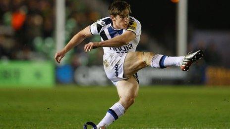 Bath fly-half Tom Heathcote