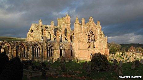 Melrose abbey