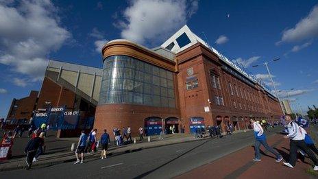 Rangers' Ibrox Stadium