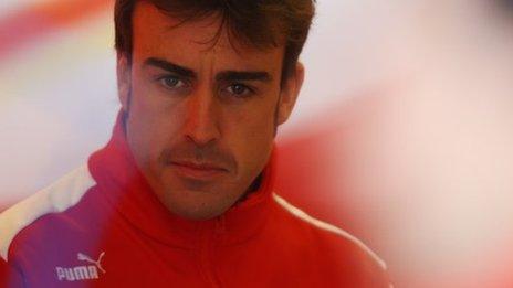 Ferrari Driver Fernando Alonso