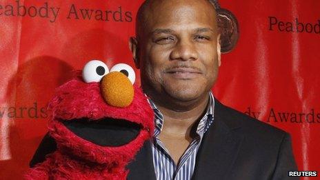 Elmo and Kevin Clash