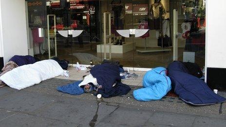 Rough sleepers