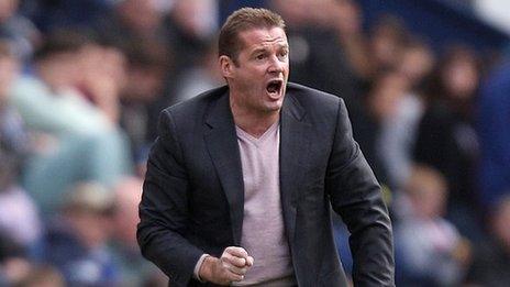 Preston North End manager Graham Westley