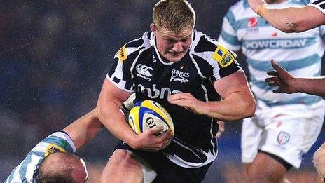 Sale Sharks prop Ross Harrison