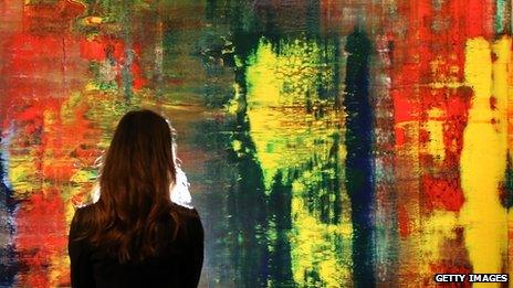 Gerhard Richter's Abstraktes Bild