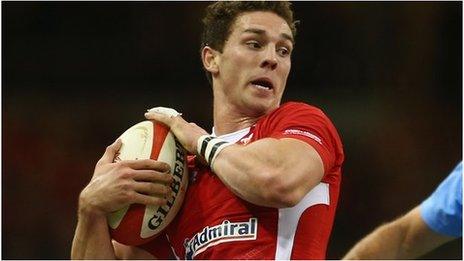 Wales wing George North