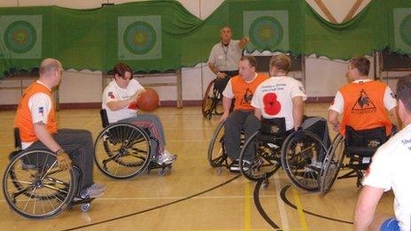 Wheelchair basketball