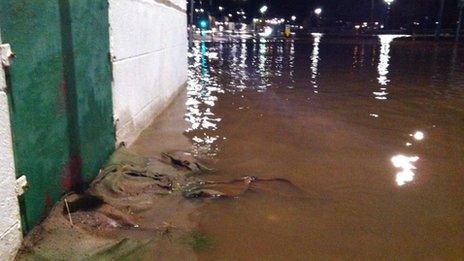 Dumfries flooding