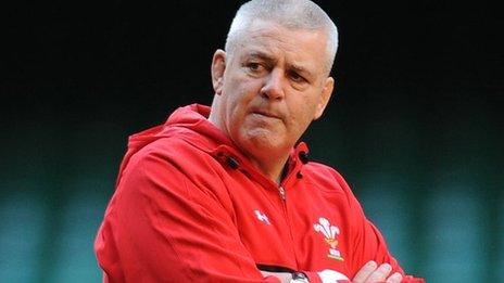 Wales coach Warren Gatland