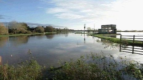 Flooding in Langport