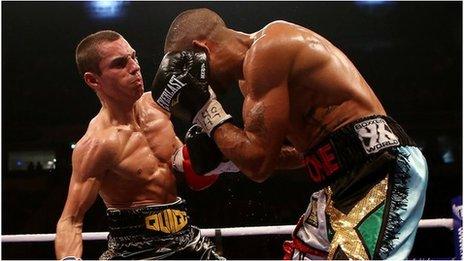 Scott Quigg and Rendall Munroe