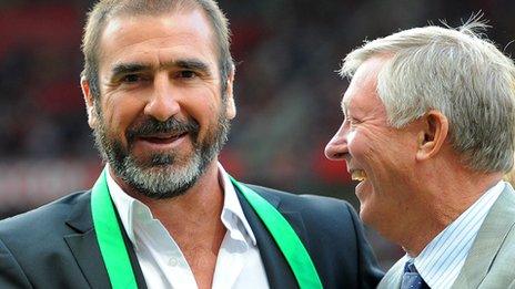 Eric Cantona, Sir Alex Ferguson