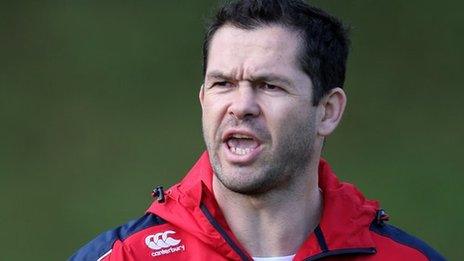 England assistant coach Andy Farrell