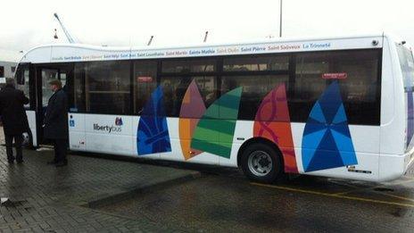 New CT Plus Jersey bus