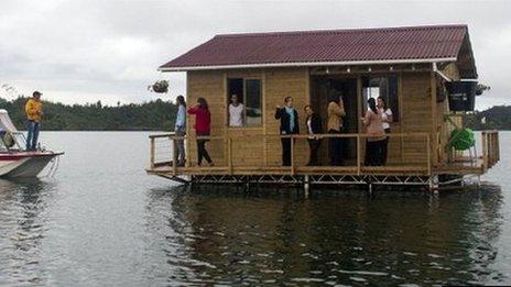 Floating house