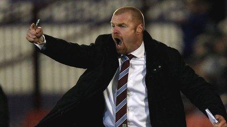 Burnley manager Sean Dyche