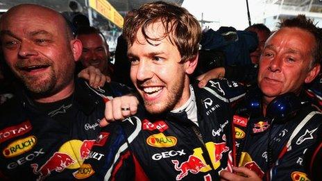 Red Bull's Sebastien Vettel