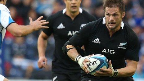 New Zealand captain Richie McCaw