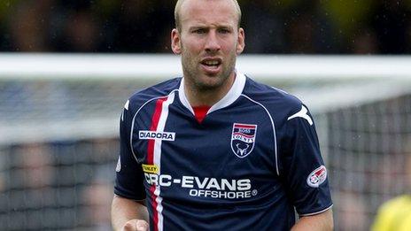 Ross County defender Ross Tokely