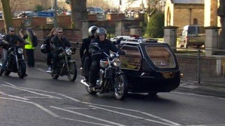 Funeral of Fergus O'Connell