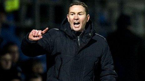 Ross County manager Derek Adams