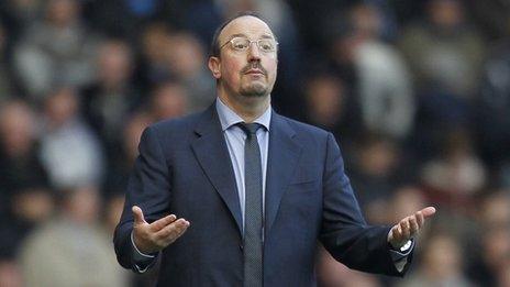 Chelsea Interim manager Rafael Benitez