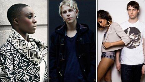 Laura Mvula, Tom Odell and AlunaGeorge