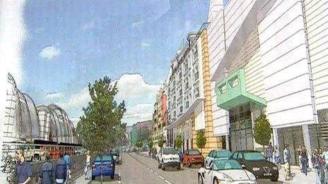 The vision for Bangor town centre