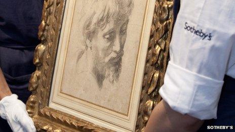 Head Of A Young Apostle at Sotheby's