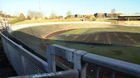 The velodrome in 2008