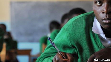 Classroom in Tanzania