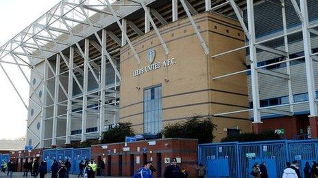 Elland Road, home of Leeds United