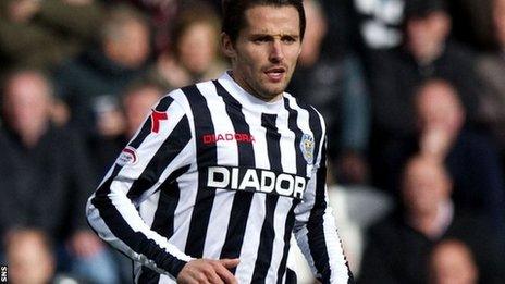 St Mirren defender Lee Mair